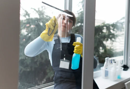 Nettoyage de vitres intérieures et extérieures à Sacé